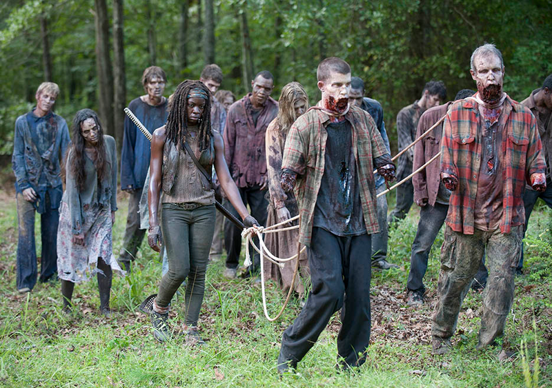 Illustration for article titled βThe Walking Dead's Carl is so bad at the zombie apocalypse, you guys